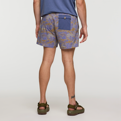 Brinco 5" Short - Print - Men's - Scenic Route Blue Smoke - US 4350