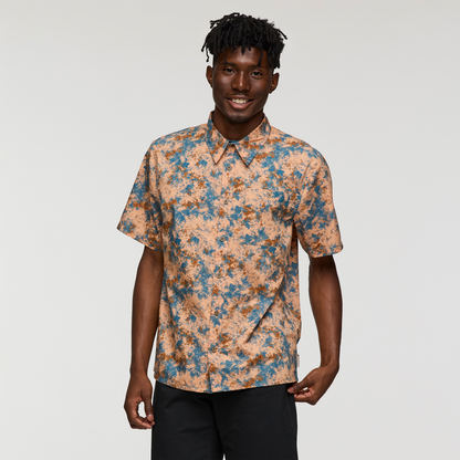 Estival Button Up Shirt - Print - Men's - Galactic Lemongrass - US 5197
