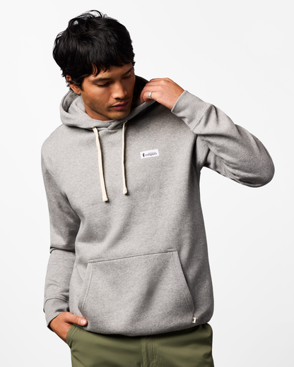 Llama Patch Pullover Hoodie - Men's - Heather Grey - US 8302