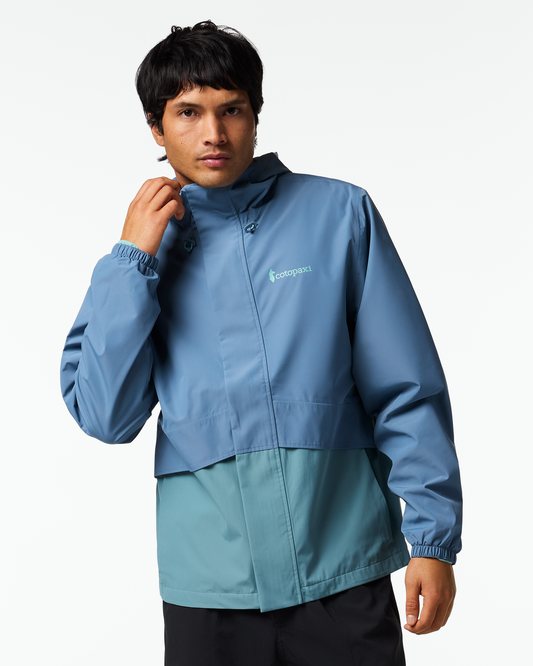 Rayu Rain Jacket - Men's - Steel Blue/Everglade - US 3111
