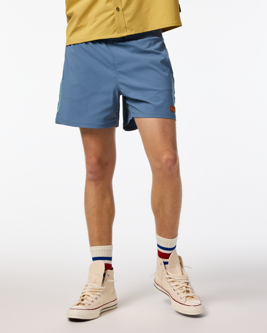 Brinco 5" Short - Solid - Men's - Steel Blue - US 3420